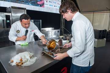 Las demostraciones culinarias formaron parte de la segunda jornada de la Feria Gran Canaria Me Gusta (Foto TA)